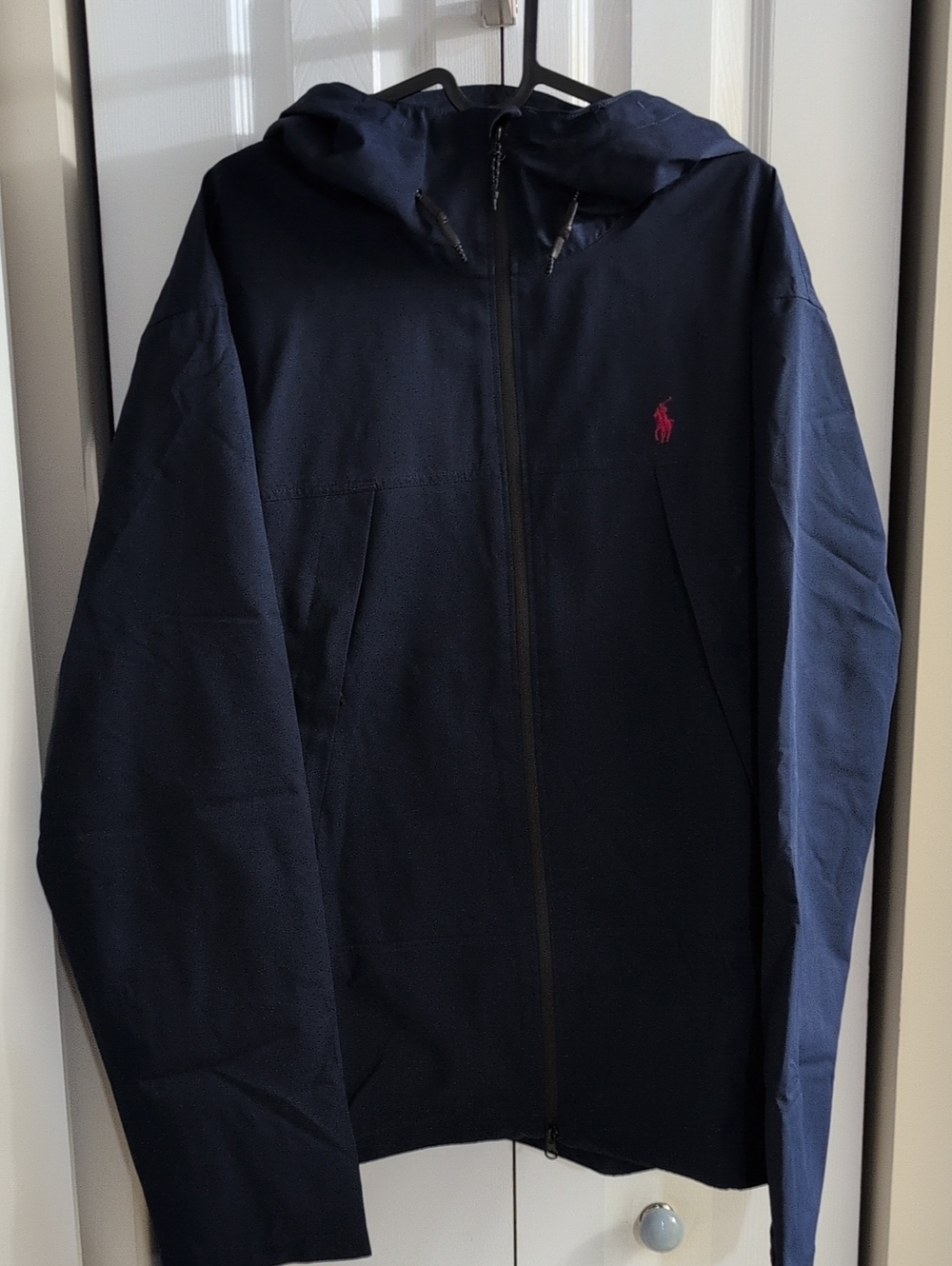 Polo by Ralph Lauren Navy Hooded Zip Jacket